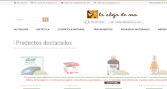 Desktop Screenshot of abejadeoro.com